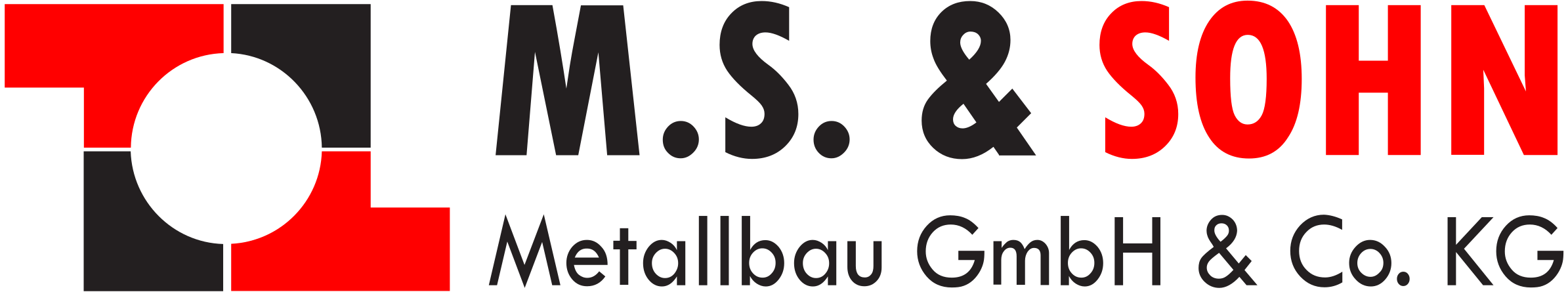 Logo M.S. & Sohn Metallbau GmbH & Co. KG